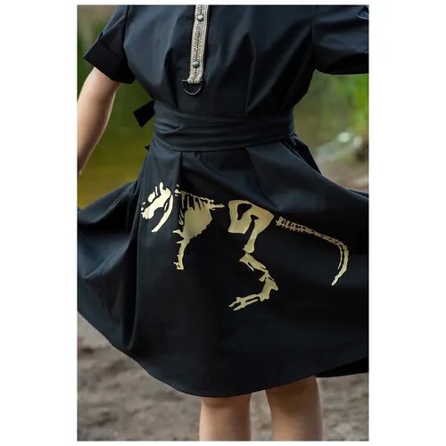 Платье Leya.me, размер 116, черный