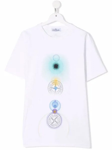 Stone Island Junior футболка с логотипом