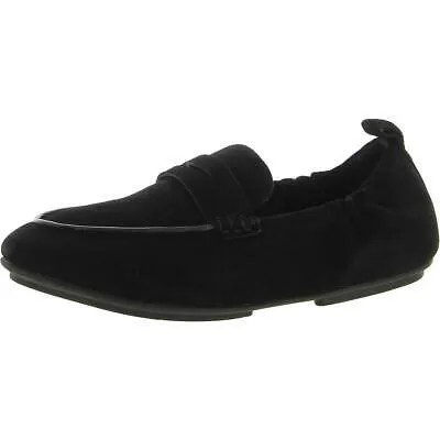 Женские замшевые повседневные лоферы без шнуровки Fitflop ALLEGRO BHFO 3479