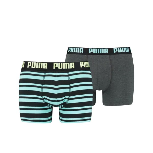 Боксеры Puma Trunk PUMA HERITAGE STRIPE BOXER 2P, синий