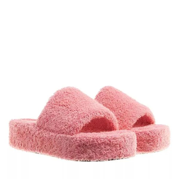 Туфли rise slide spongy soft towel sweet Balenciaga, розовый