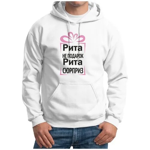 Худи CoolPodarok, размер 52, белый
