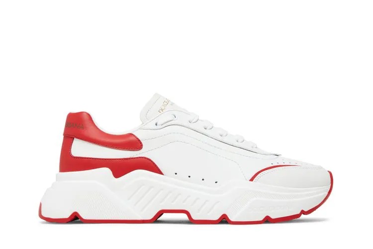 Кроссовки Dolce & Gabbana Daymaster Low 'White Red', белый