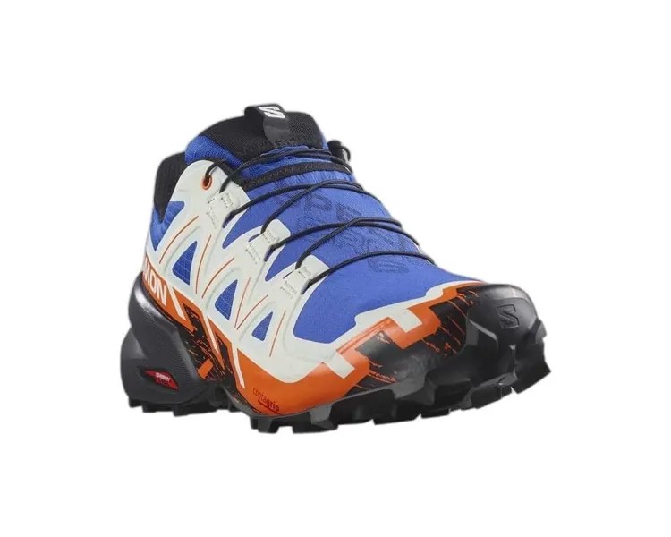 Кроссовки Salomon Speedcross 6, цвет Lapis Blue Black Scarlet Ibis