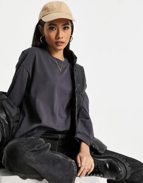 Темно-серый лонгслив Madewell