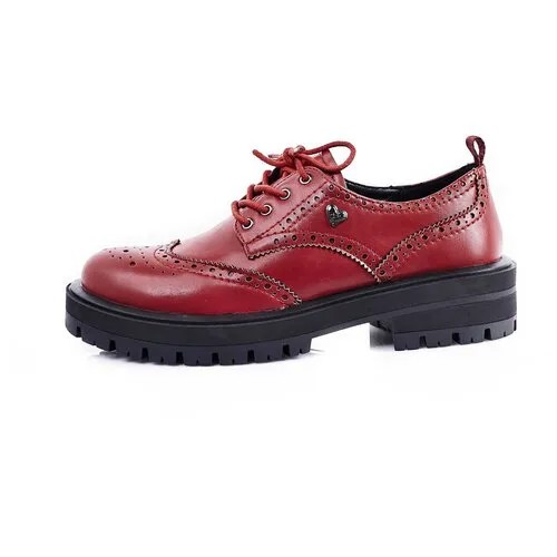 Ботинки braccialini, размер 35, красный