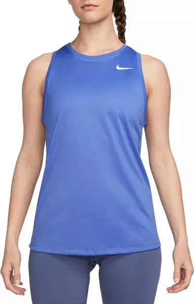 Женская тренировочная майка Nike Dri-FIT, голубой