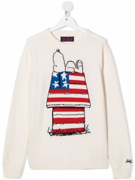 MC2 Saint Barth Kids джемпер Snoopy Flag