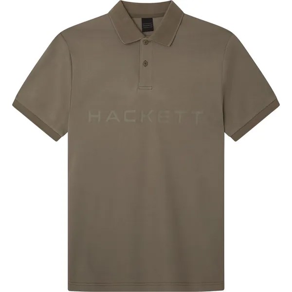 Поло с коротким рукавом Hackett Essential, зеленый
