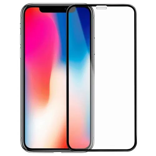 Защитное стекло 5D SG для Apple iPhone X / iPhone XS черное