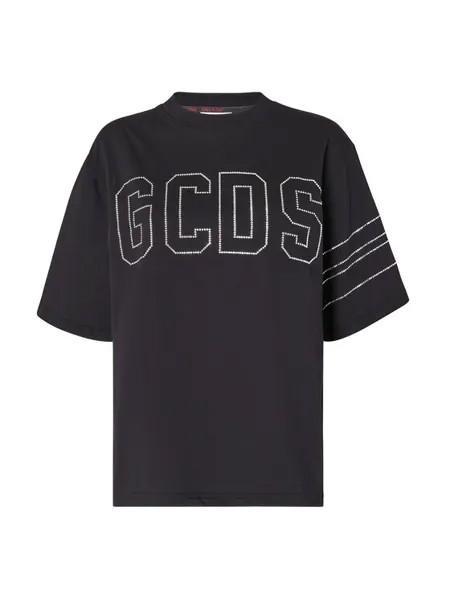 Футболка стандартного кроя Gcds, черный