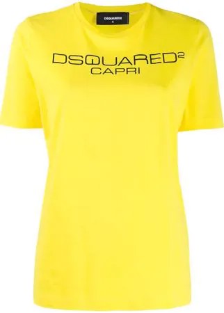 Dsquared2 футболка Capri с принтом