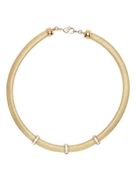 Christian Dior колье 2000-х годов с кристаллами