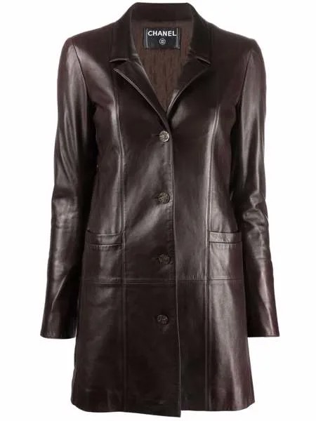 Chanel Pre-Owned пальто 2000-х годов