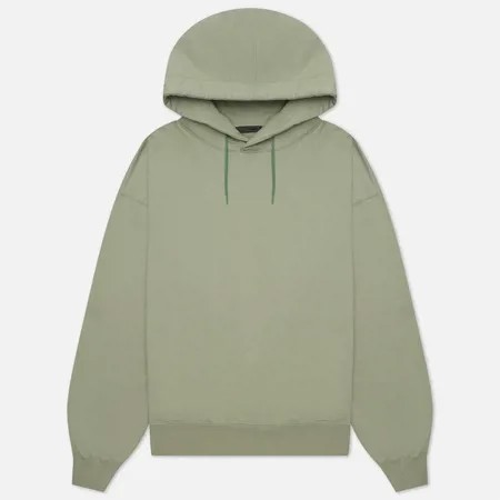 Мужская толстовка SOPHNET. Star Elbow Patched Wide Hoodie, цвет зелёный, размер L