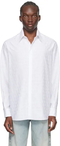Белая рубашка из туаля Iconographe Valentino