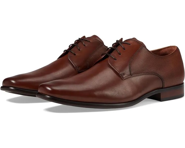 Оксфорды Florsheim Postino Plain Toe, цвет Cognac Smooth/Perf