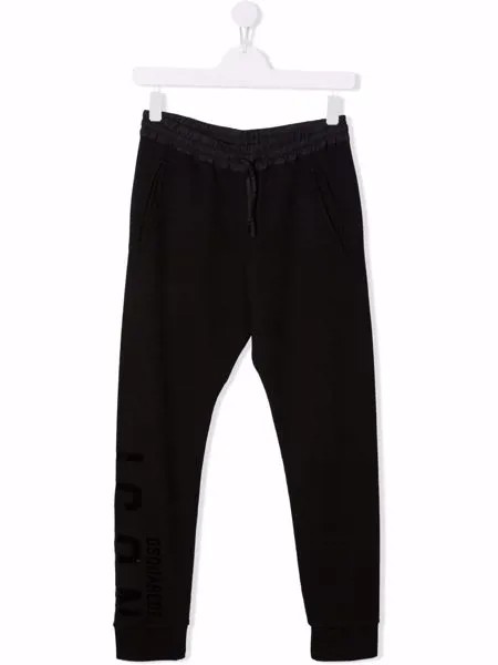 Dsquared2 Kids спортивные брюки с кулиской