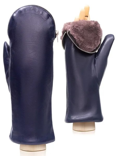 Варежки женские Eleganzza IS129 синие 6.5
