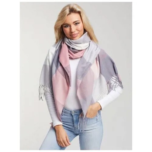 Палантин платок шарф женский кашемировый теплый Cashmere Scarf