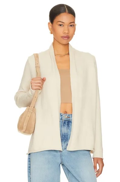 Кардиган White + Warren Mini Trapeze, цвет Natural