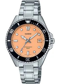 Японские наручные  мужские часы Casio MDV-10D-4A2. Коллекция Analog