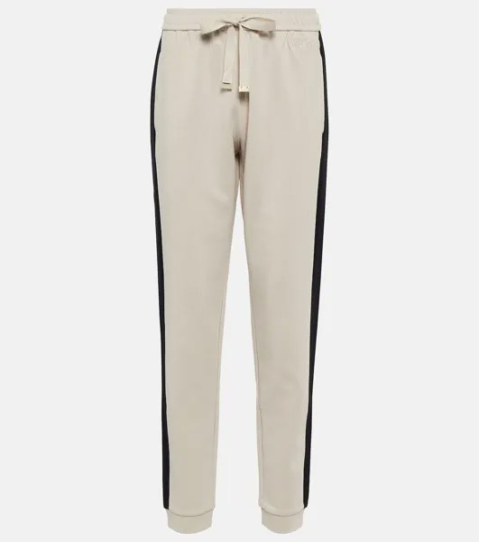 Спортивные брюки Thomas из смесового хлопка 'S MAX MARA, белый