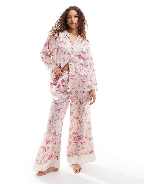 Free People – Пижама с розой Western-Printmuster
