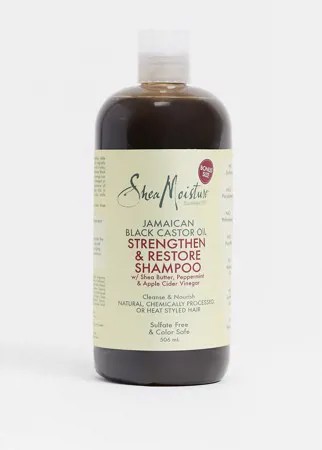 Укрепляющий шампунь с черным касторовым маслом Shea Moisture-Бесцветный