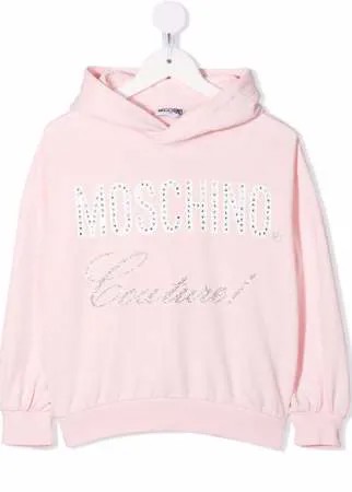 Moschino Kids худи с логотипом