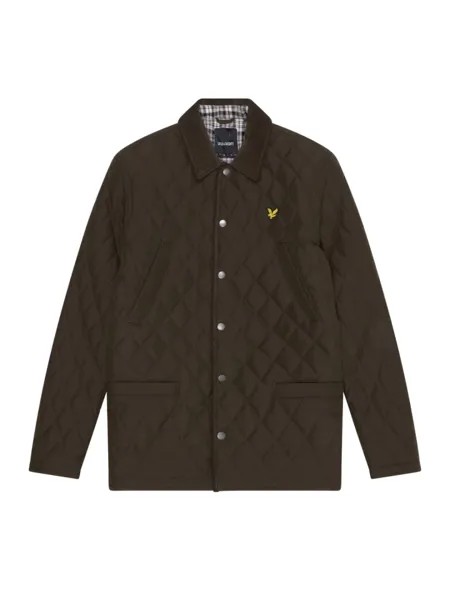 Стеганая куртка Lyle & Scott, цвет olivgrün