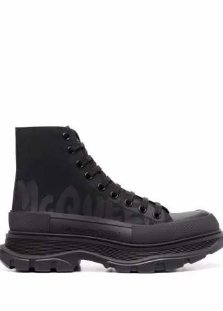 Alexander McQueen высокие кеды Tread Slick