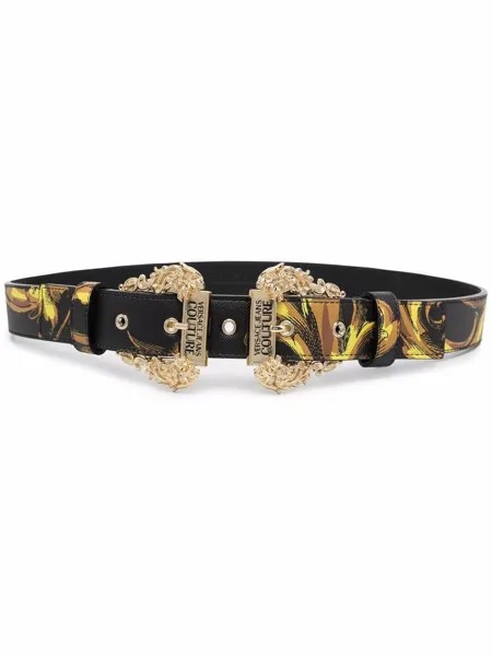 Versace Jeans Couture ремень с пряжкой-логотипом