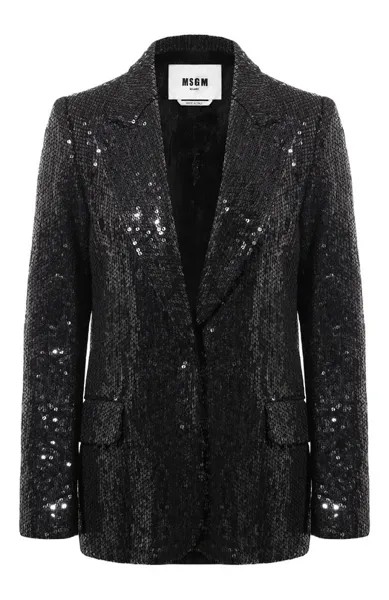 Жакет с отделкой пайетками MSGM