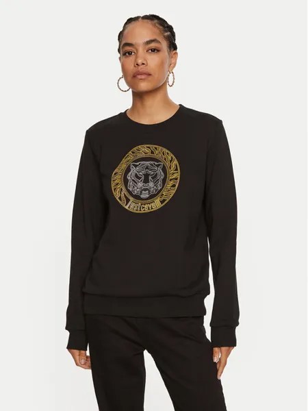 Толстовка regular fit Just Cavalli, черный