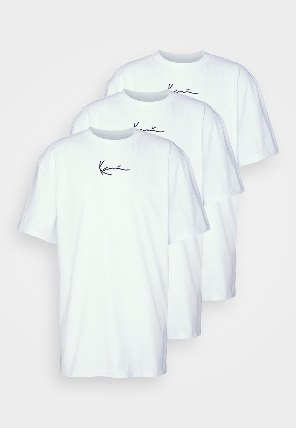 Базовая футболка ФУТБОЛКА ESSENTIAL 3 PACK UNISEX Karl Kani, белая
