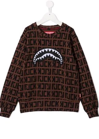 Sprayground толстовка с принтом FJCK
