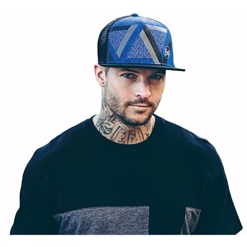 Кепка Buff Trucker Cap Optic Block Cape Blue