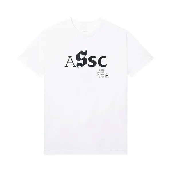 Футболка Anti Social Social Club x Fragment Type A Tee 'White', белый