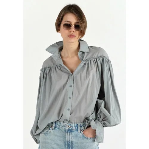 Блуза THEONE by Svetlana Ermak, размер onesize, серый