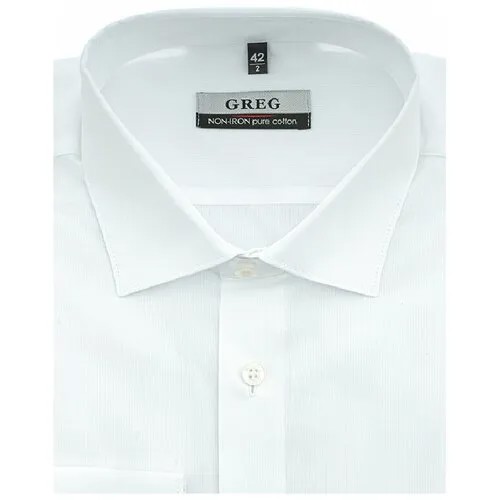 Рубашка GREG, размер 174-184/45, белый