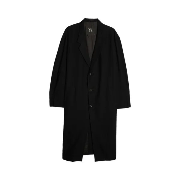 Пальто Y'S Y's Tailored 'Black', черный