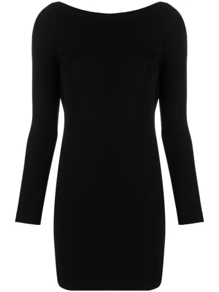 Dsquared2 платье мини с цепочкой, черный