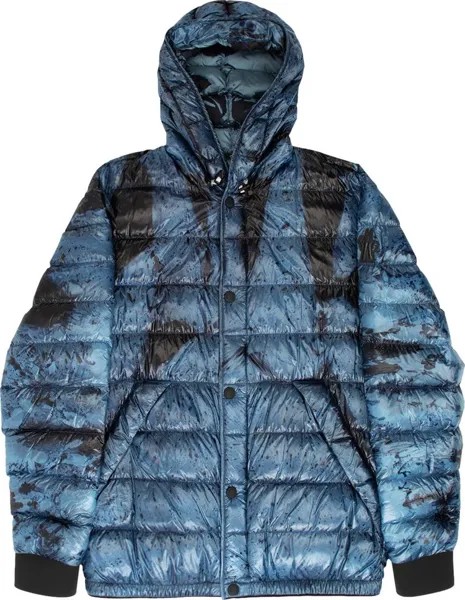 Куртка Moncler Charlos Bomber Shiny Jacket 'Blue', синий