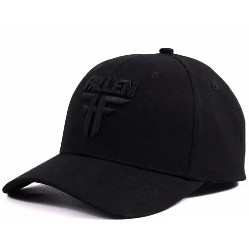 Кепка Fallen insignia curve black/black