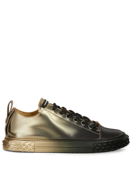 Giuseppe Zanotti кроссовки Blabber с эффектом градиента, золотистый