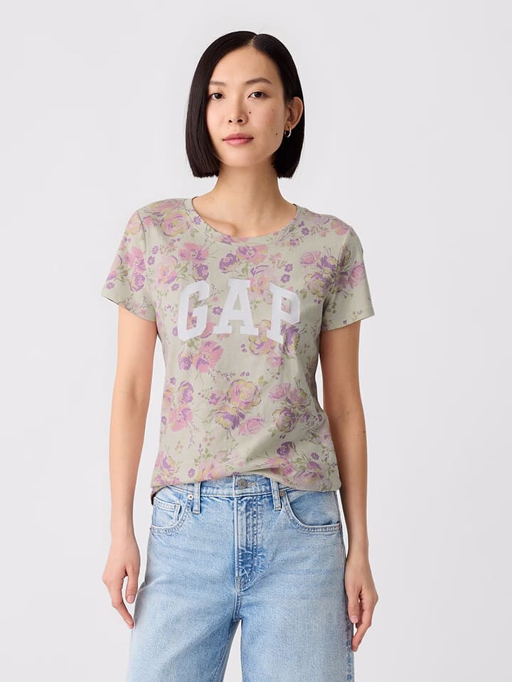 Футболка GAP, цвет grau/rosa