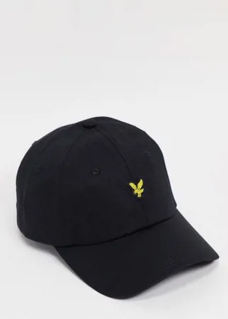 Черная бейсболка с логотипом Lyle & Scott-Черный цвет