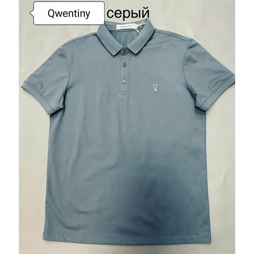 Поло QWENTINY, размер 3Xl, серый