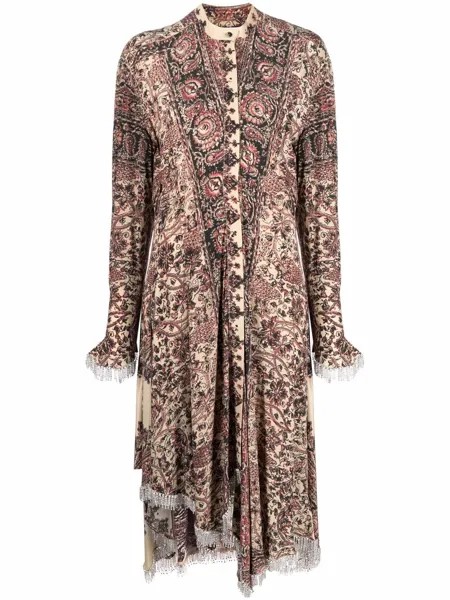 JW Anderson embellished asymmetric shirt dress